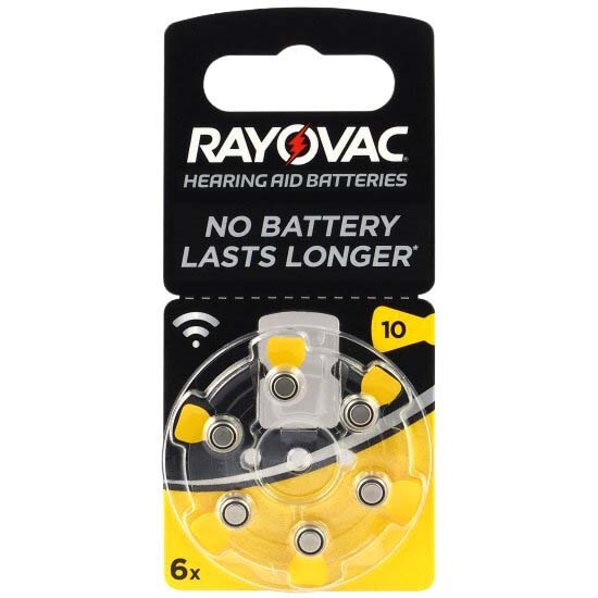 Батарейка RAYOVAC 10 PR70 bl6 (56307235)