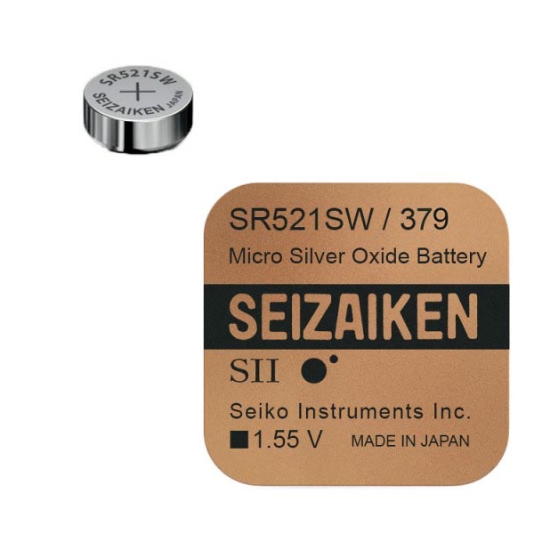 Батарейка SEIZAIKEN SR521SW 379 (56305899)