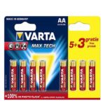 Батарейка VARTA LR06 4706 AA Maxi Tech New blist 8