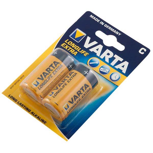Батарейка VARTA LR14 4114 C EXTRA LongLife blist 2 (3196229)