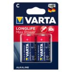 Батарейка VARTA LR14 4714 C LONGLIFE Max Power blist 2