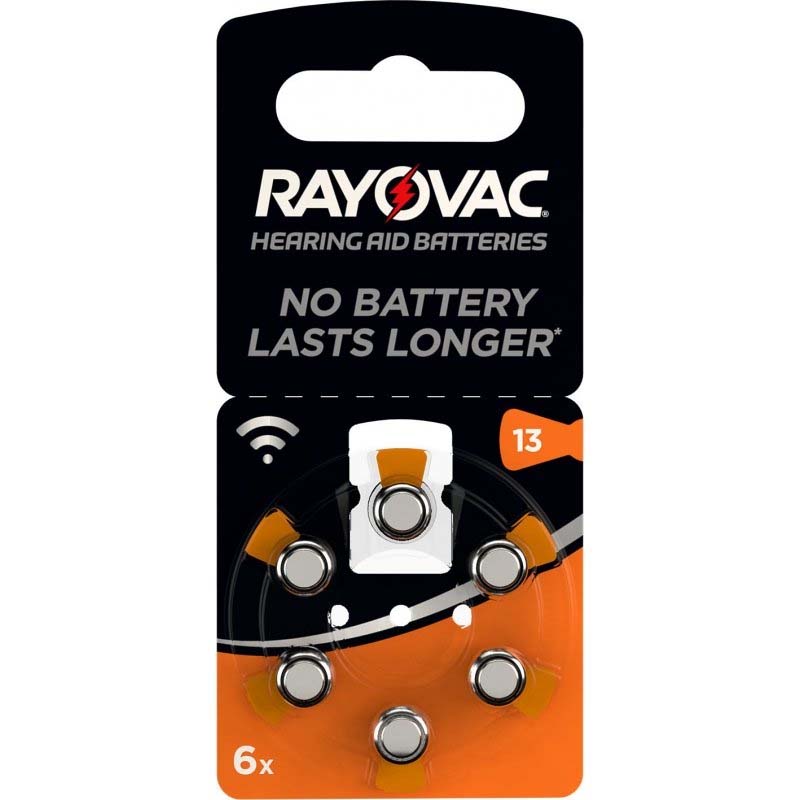 Батарейка VARTA RAYOVAC 13 PR48 blist 6 (56312408)