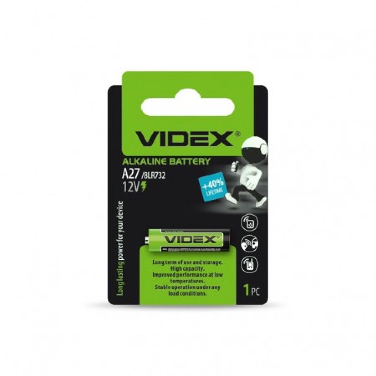 Батарейка Videx A 27 Blist (56317772)