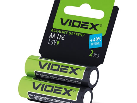 Батарейка Videx LR6 2 BL