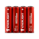 Батарейка ENERLIGHT LR6 AA MEGA POWER shrink4