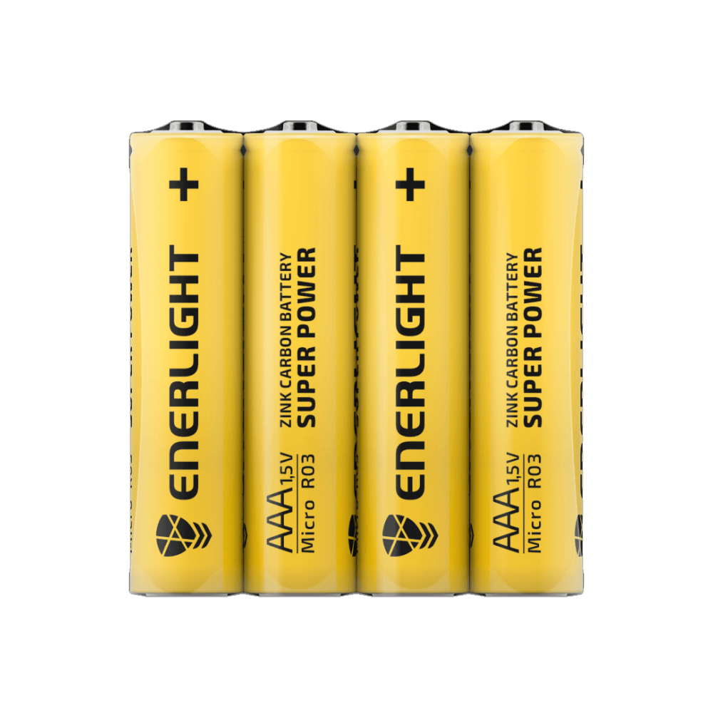 Батарейка ENERLIGHT R03 AAA Super Power shrink 4 (56318207)