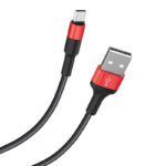 HOCO X26 USB - TYPE C 1m black red