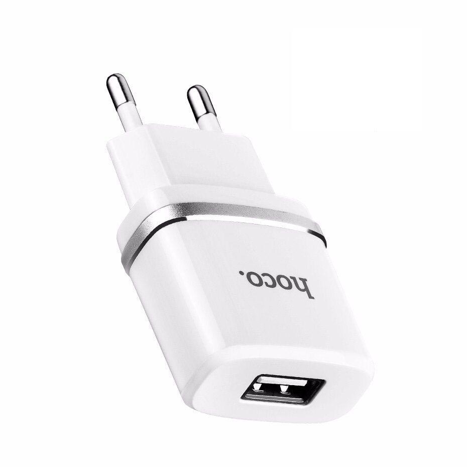 Hoco C11 1A smart white (без кабеля) (56316047)