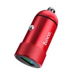 Hoco Z32 Speed Up 1USB/18W/3A/QC3.0 Red (без кабеля)