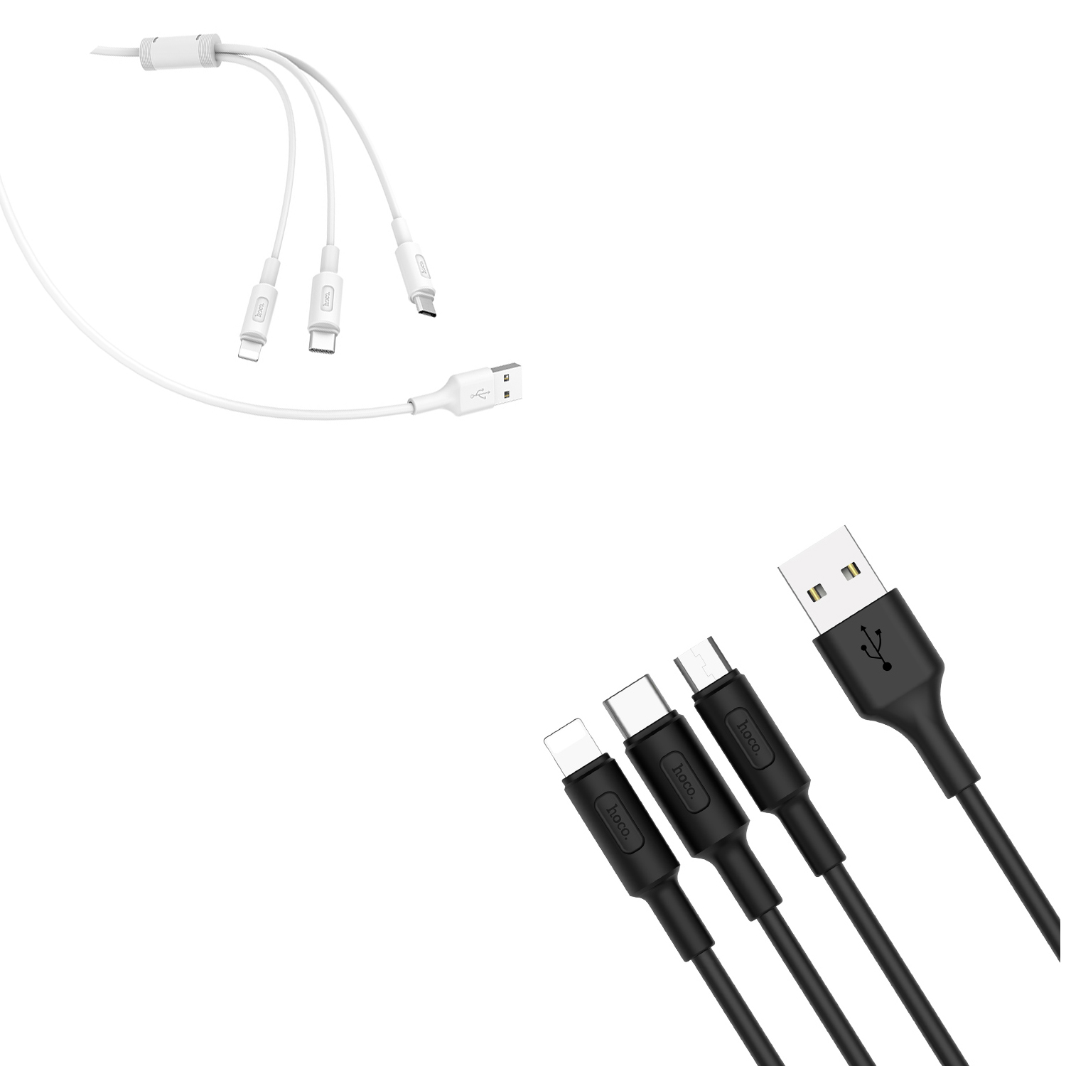 HOCO X25 USB – iPhone Lightning White 2A 1m (56318059)