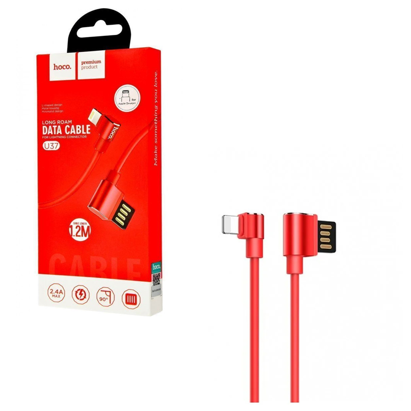 Hoco U37 USB – lightning iphone 1.2m red (56318050)