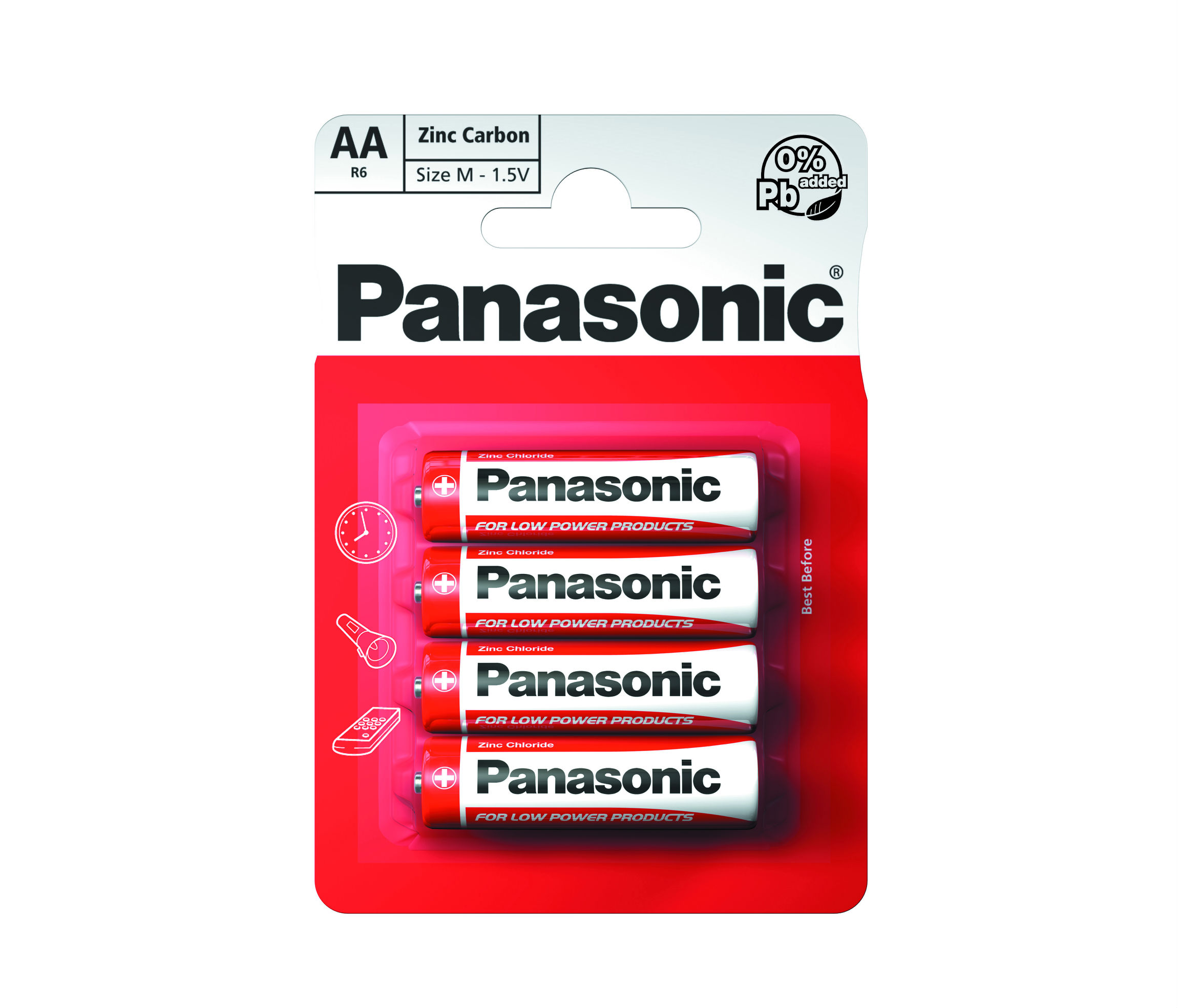 Батарейка PANASONIC R6 AA Special blist 4 (27009)