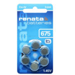 Батарейка Renata 675 PR44 bl6