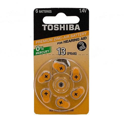 Батарейка TOSHIBA 13 PR48 bl6 (6161678)