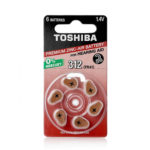 Батарейка TOSHIBA 312 PR41 bl6