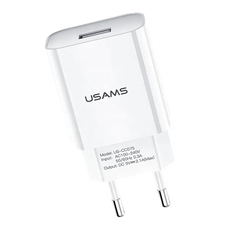 USAMS US CC075 T18 Single USB White (56317509)