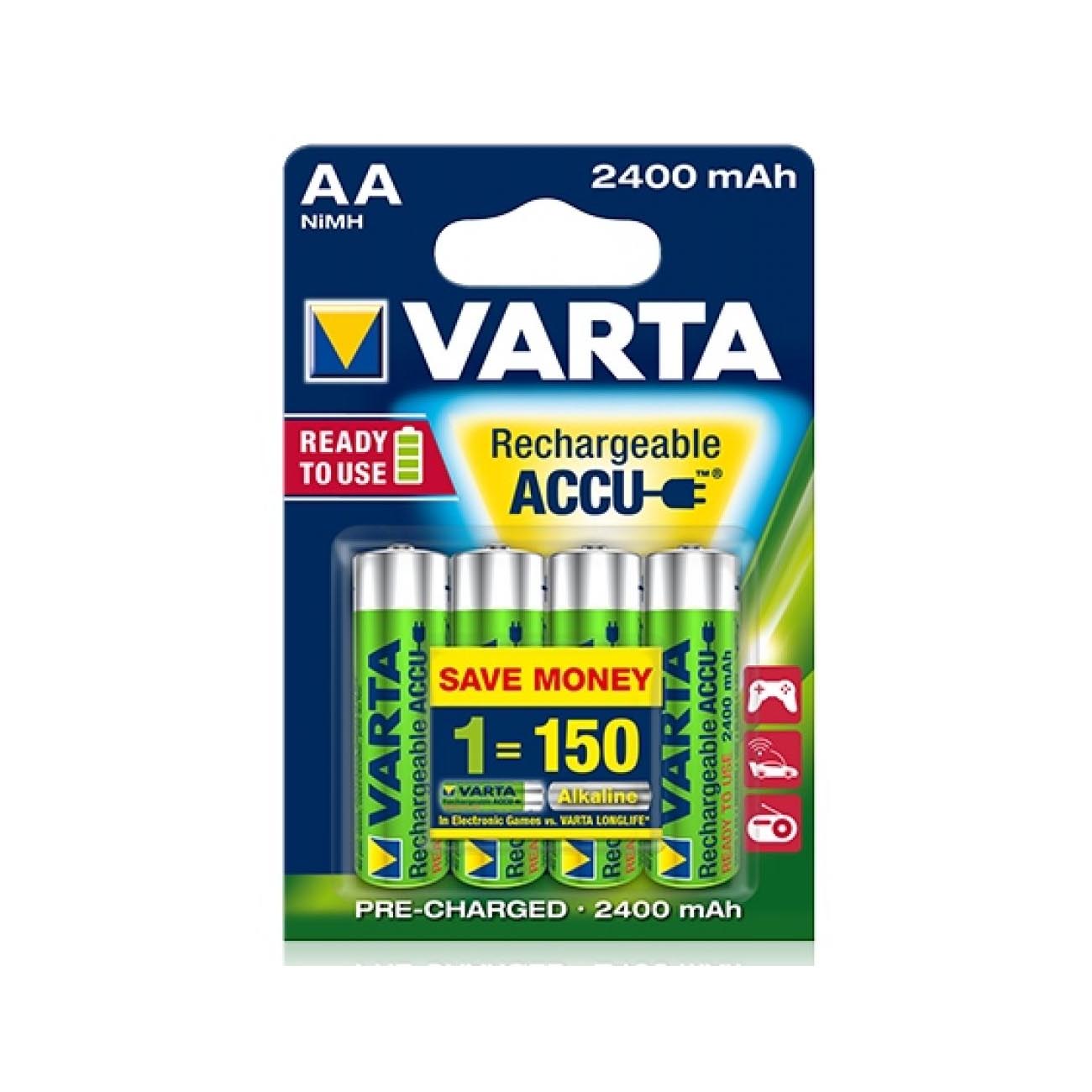 Varta AA HR6 2400 mAh Ni-Mh Redy To Use 56756 blist 4 (56303125)