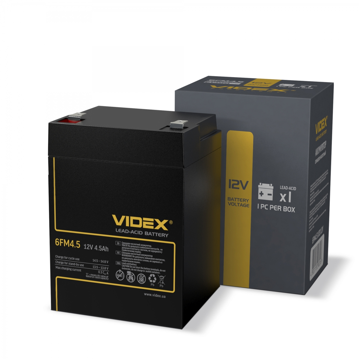 Videx 6FM4.5 12V 4