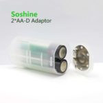 Переходник Soshine SBC-010 из 2xR6 AA в R20 D