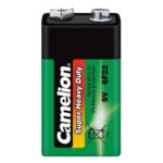 Батарейка CAMELION 6F22 крона green shrink