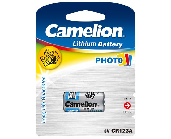 Батарейка CAMELION CR123 Lithium blist (5876801)