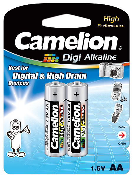 Батарейка CAMELION LR6 AA Digi Alkaline 2 blist (5928221)