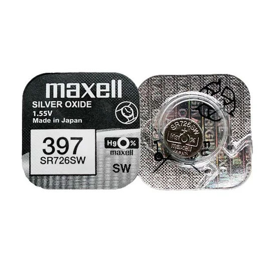Батарейка MAXELL SR726SW-G1 (396) (NEW EUROPE) (56319614)