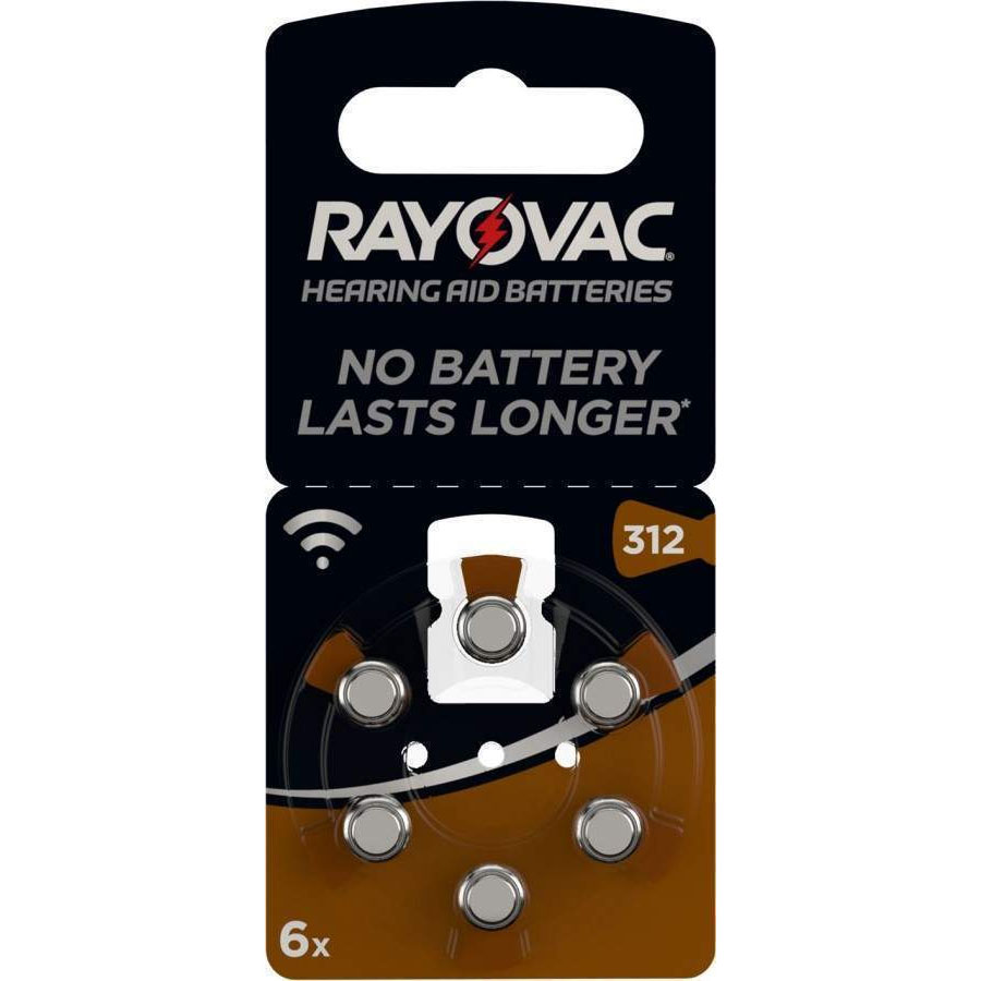 Батарейка VARTA RAYOVAC ZA312/PR41 6bl (56307237)