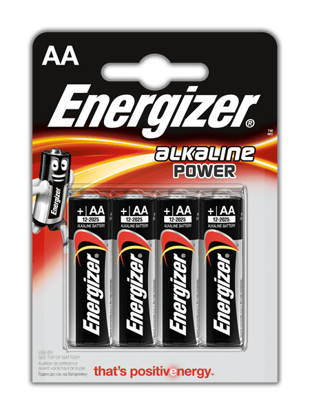 Батарейка ENERGIZER LR06 AA BASE blist 4 (5497856)