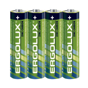 Батарейка ERGOLUX R03 AAA Shrink 4 (6314672)
