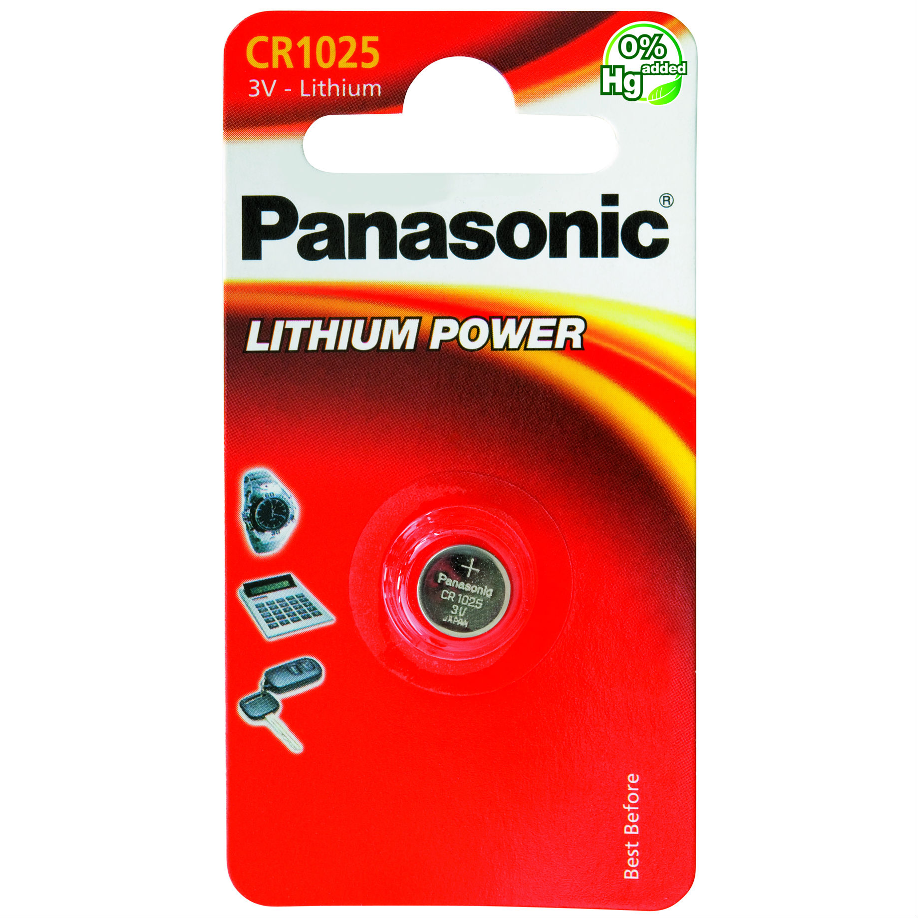 Батарейка PANASONIC CR1025 (6339208)