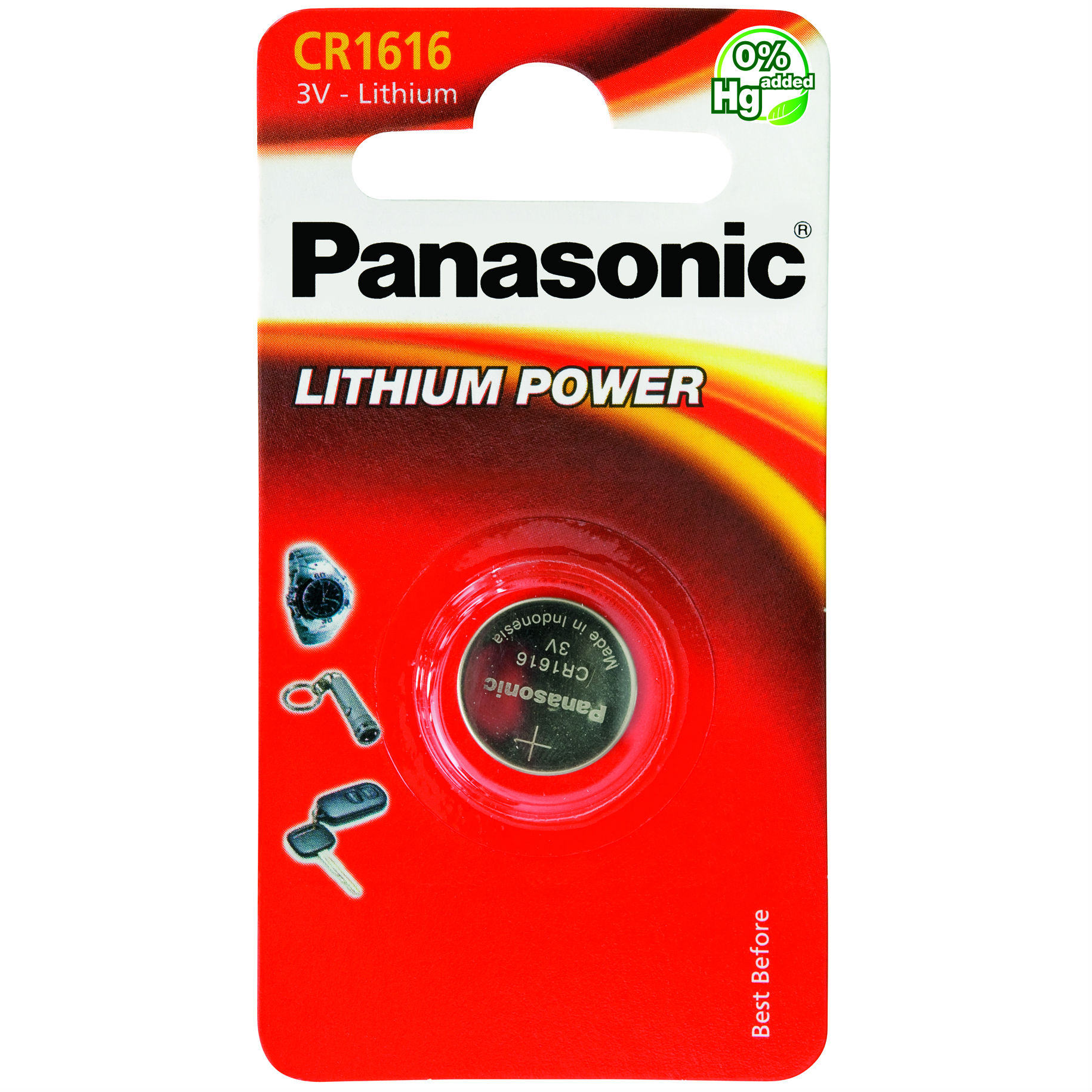 Батарейка PANASONIC CR1616 (6046627)