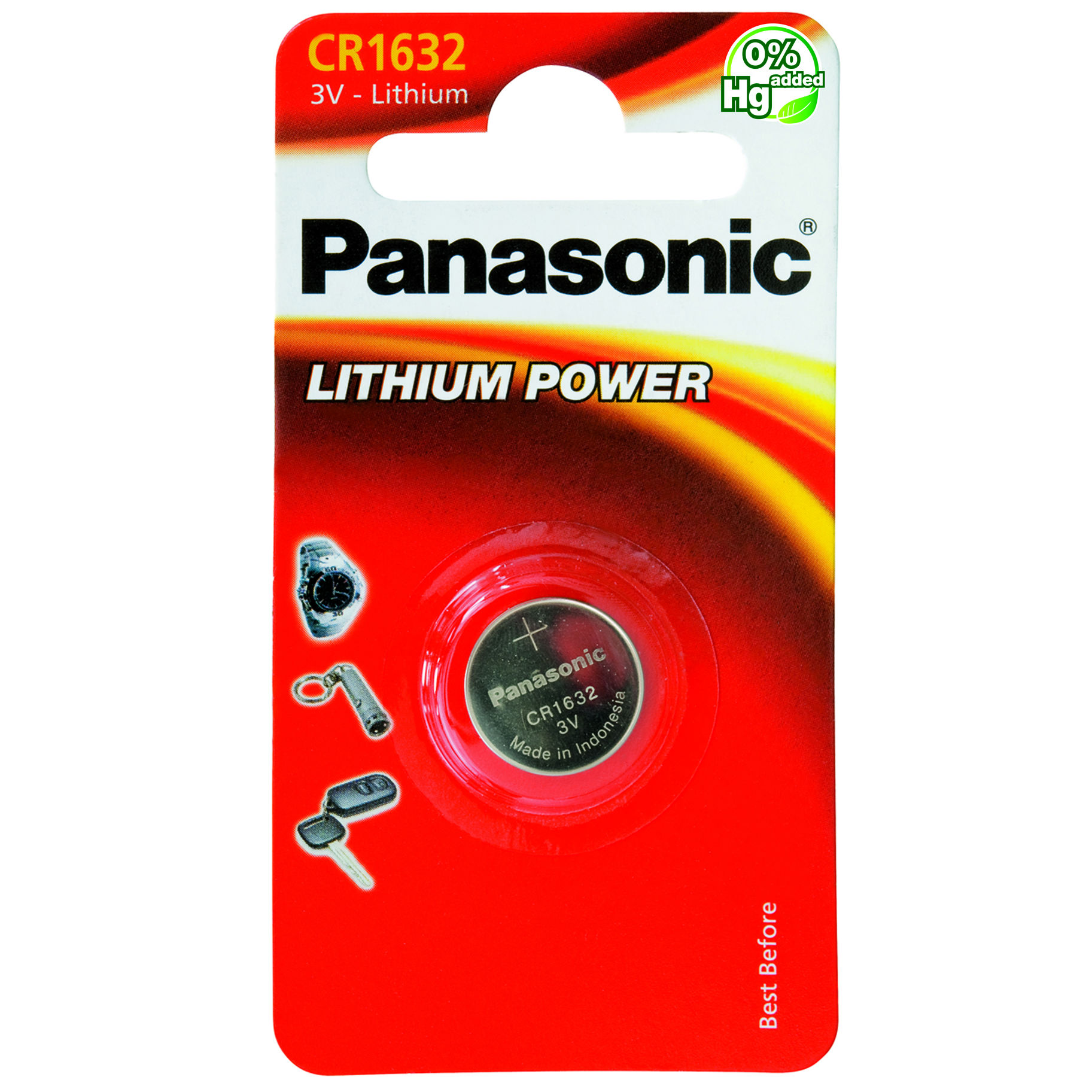 Батарейка PANASONIC CR1632 (6267663)
