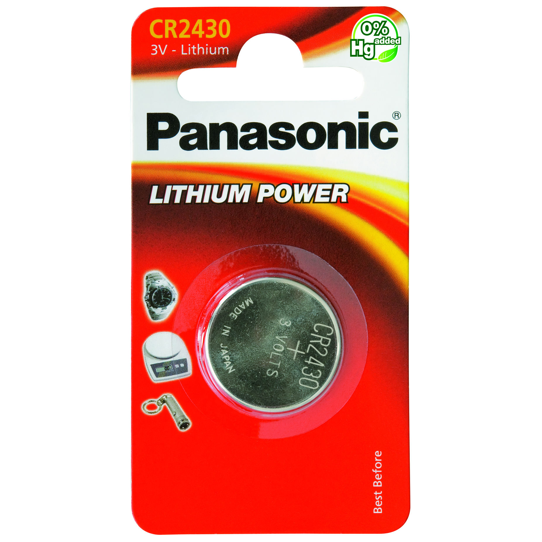 Батарейка PANASONIC CR2430 (5284492)