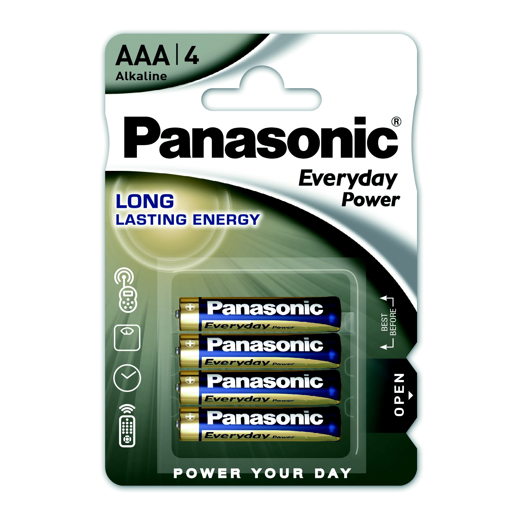 Батарейка PANASONIC LR03 AAA Everyday Power blist 4 (6047017)