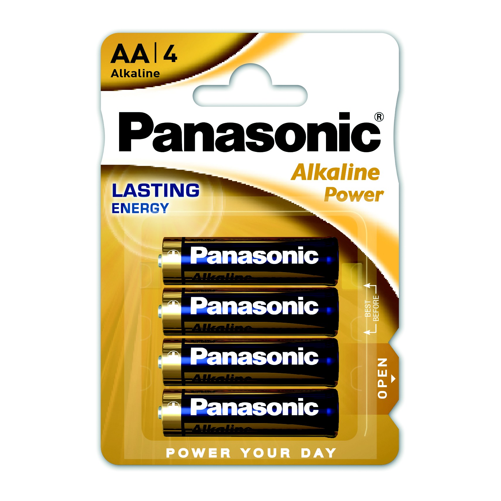 Батарейка PANASONIC LR6 AA Alkaline Power Bronze blist 4 (6045651)