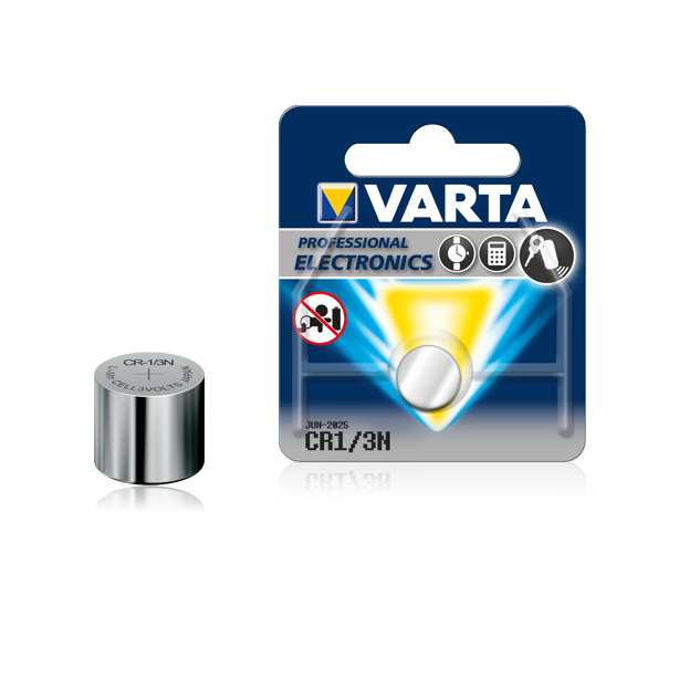 Батарейка VARTA CR1/3N 6131 Lithium blist (5636215)