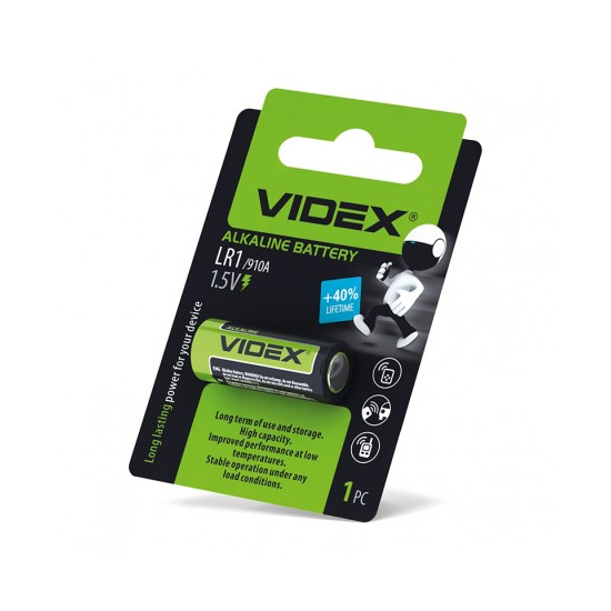 Батарейка Videx LR1 blist 1 (56315512)