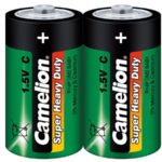 Батарейка CAMELION R14 C shrink 2 green