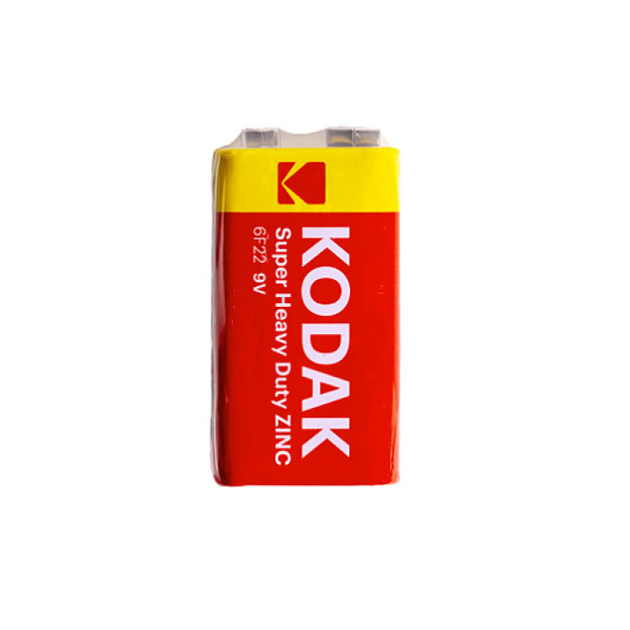 Батарейка KODAK 6F22 крона EXTRA HEAVY DUTY shrink (6292039)