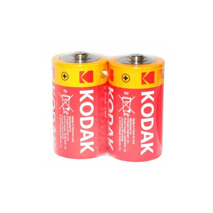 Батарейка KODAK R20 D EXTRA HEAVY DUTY shrink 2 (5244448)