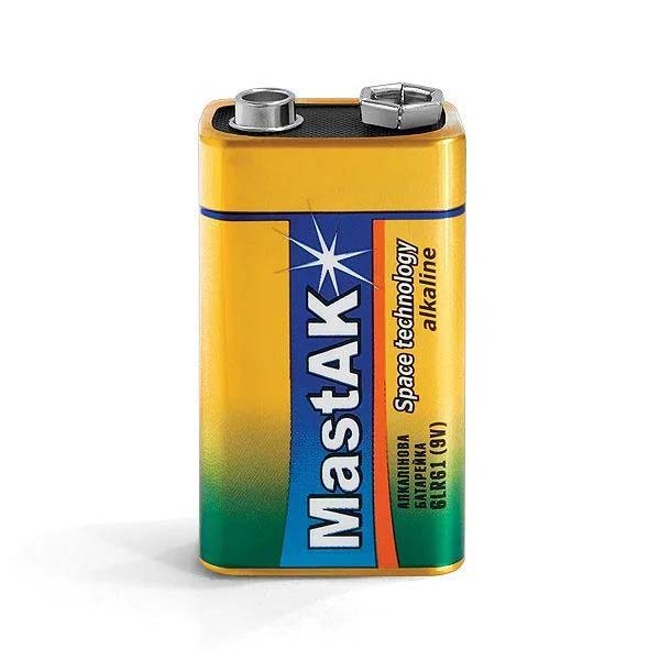 Батарейка MASTAK 6LR61 крона blist (56307959)