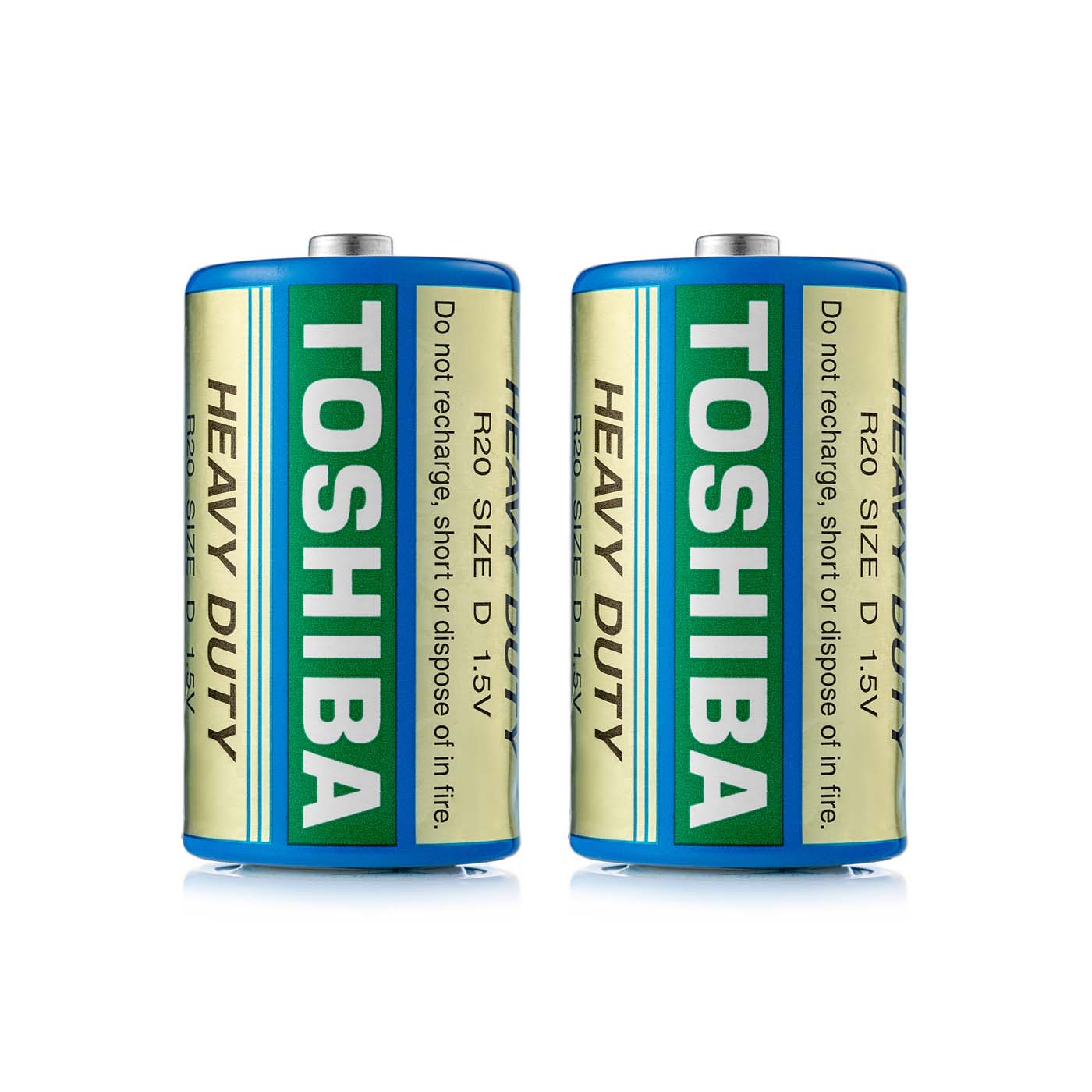 Батарейка TOSHIBA R20 D shrink 2 (56314492)