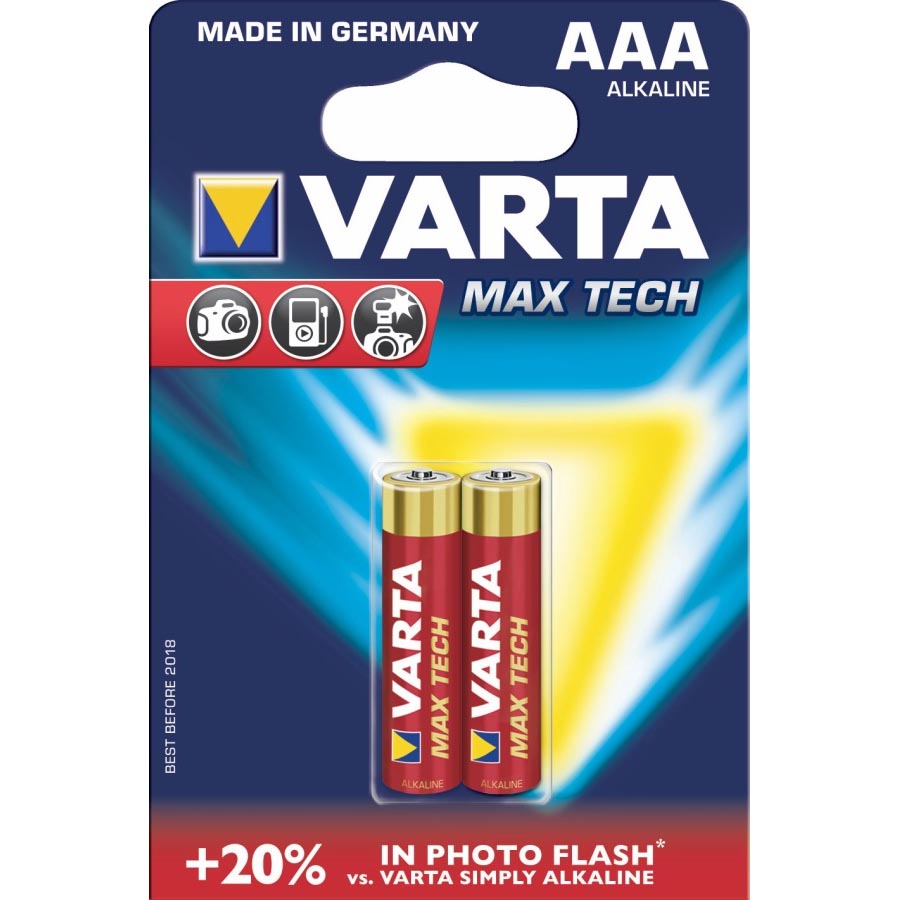 Батарейка VARTA 4703 LR03 AAA Maxi-Tech New 2 шт (56317964)