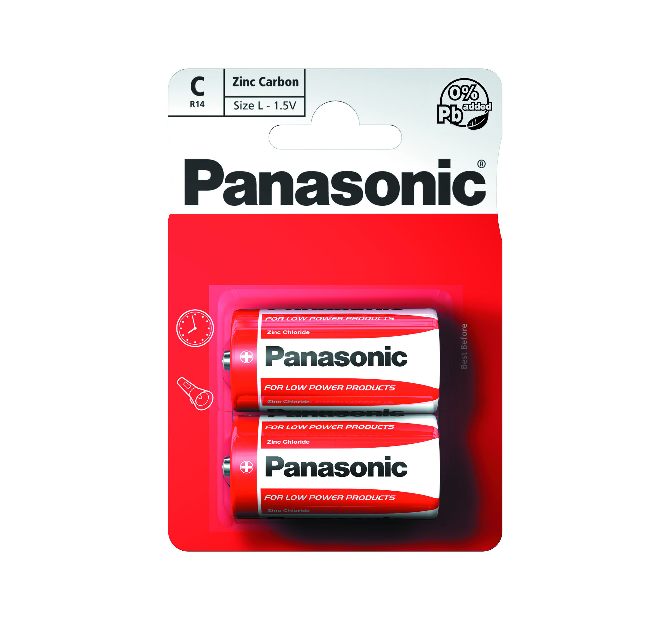 Батарейка PANASONIC R14 Special C blist 2 (32777)
