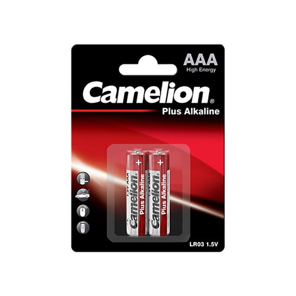 Батарейка CAMELION LR03 AAA Plus Alkaline blist 2 (5928171)