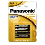 Батарейка PANASONIC LR03 AAA Alkaline Power Bronze blist 4