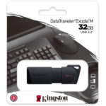 Флешка KINGSTON DataTraveler Exodia M 32Gb USB 3.2 Black/Black