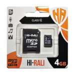 Карта пам'яті HI-RALI 4 ГБ Micro SD Класс 4 адаптер