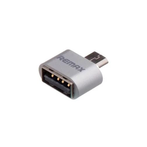 Переходник OTG Remax USB AF на  Micro BM на блистере (56314116)